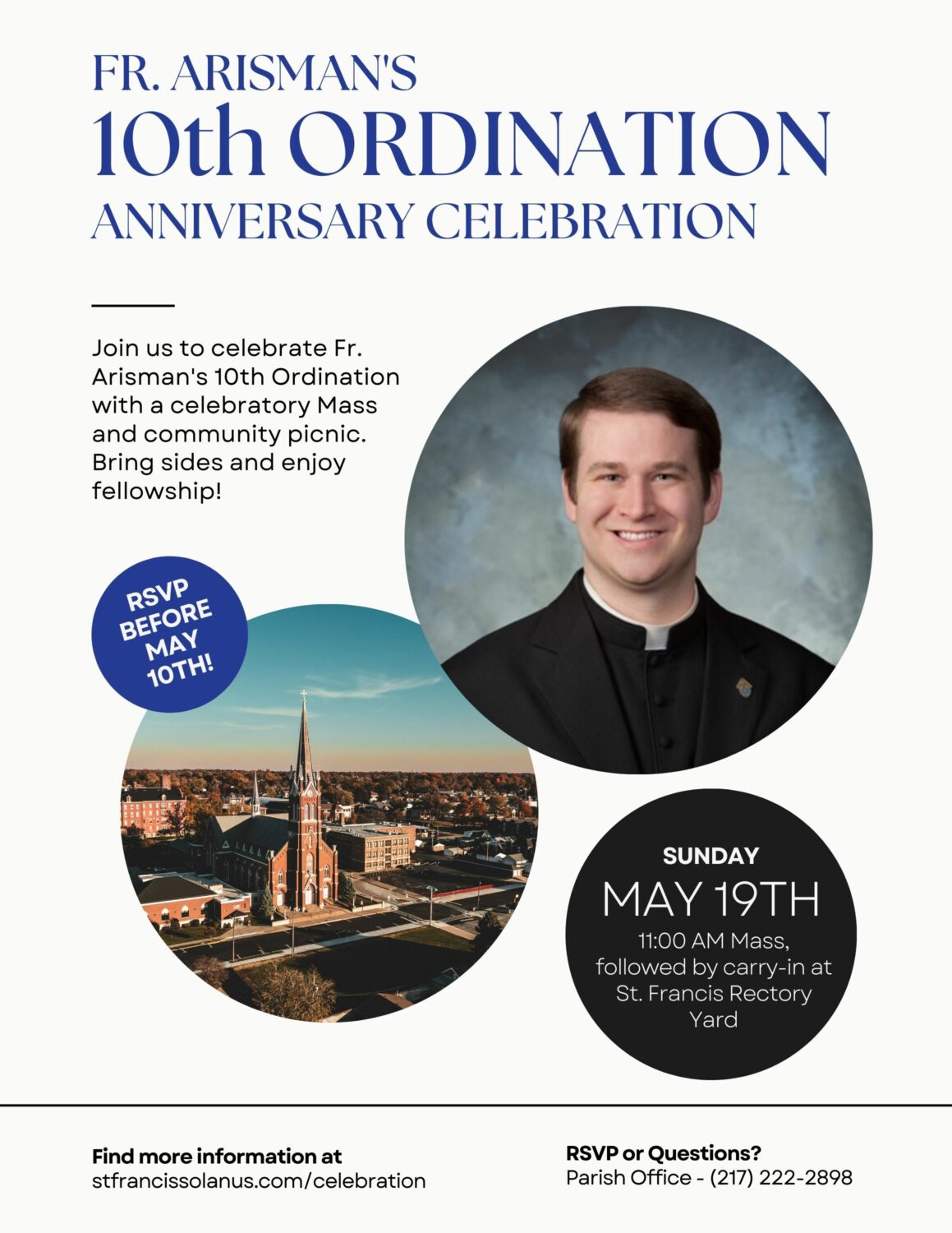 Fr. Arisman's 10th Ordination Anniversary Celebration