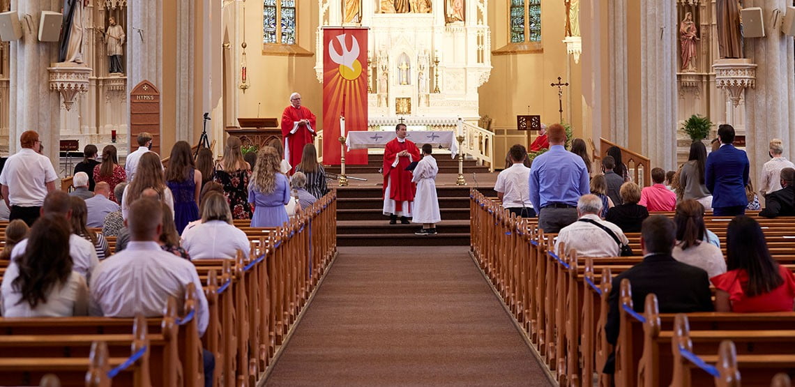 Confirmation Mass at St. Francis Solanus Church