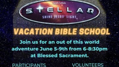 Vacation Bible School - June 5 - 9th - Register Today! - St. Francis Solanus