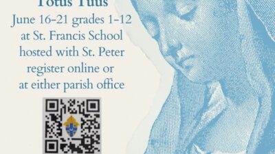 Totus Tuus - Youth Summer Camp - June 16-21 - St. Francis Solanus