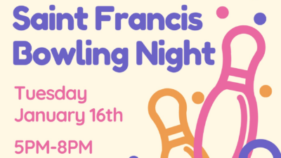 PTO Family Bowling night - Tuesday January 16th (5-8pm) - St. Francis Solanus