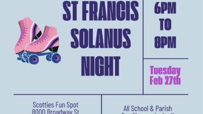 St. Francis Family Night @ Scotties - Tuesday, February 27th - St. Francis Solanus